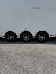 New 2025 Vintage Trailers 8.5x48 Race Trailer with Bathroom