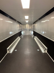 New 2025 Vintage Trailers 8.5x48 Race Trailer with Bathroom