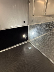 New 2025 Vintage Trailers 8.5x48 Race Trailer with Bathroom