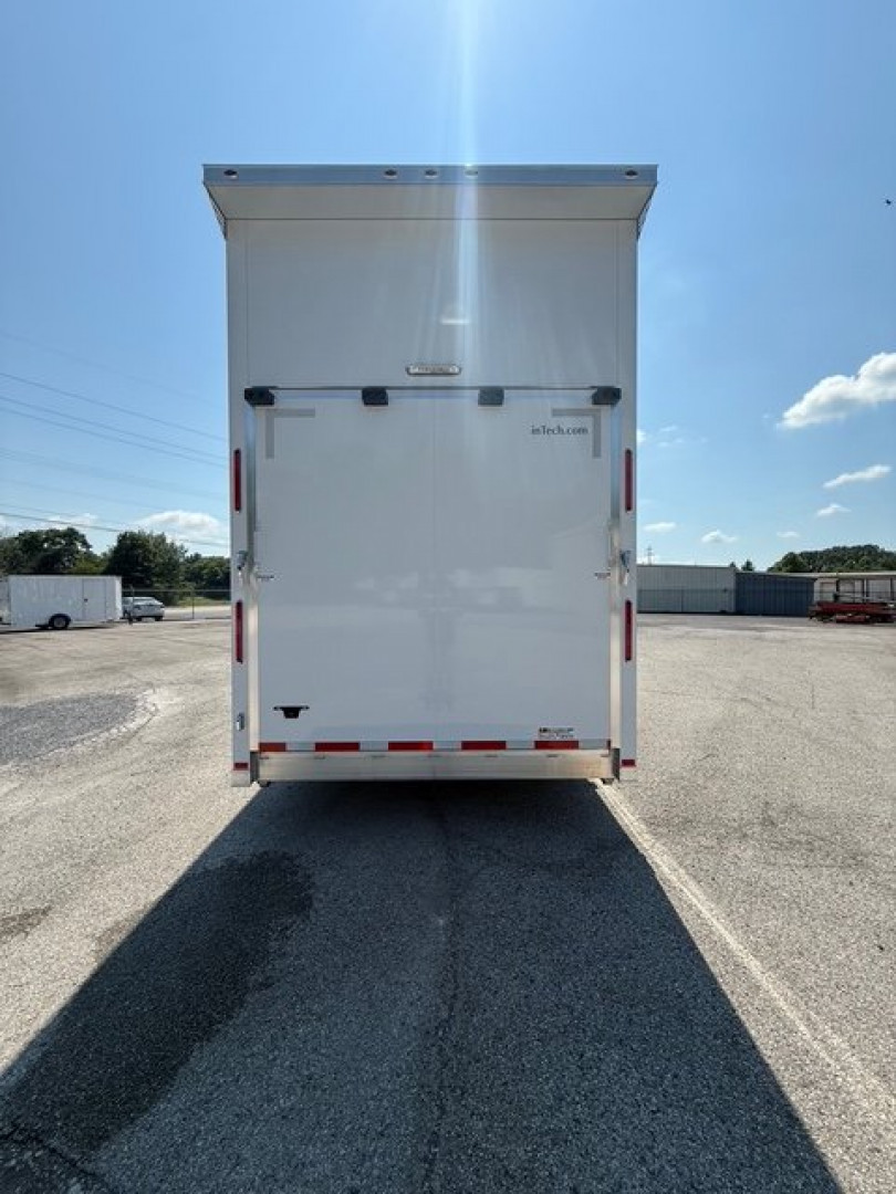 New 2025 INTECH 8.5 X 32 STACKER RACE TRAILER
