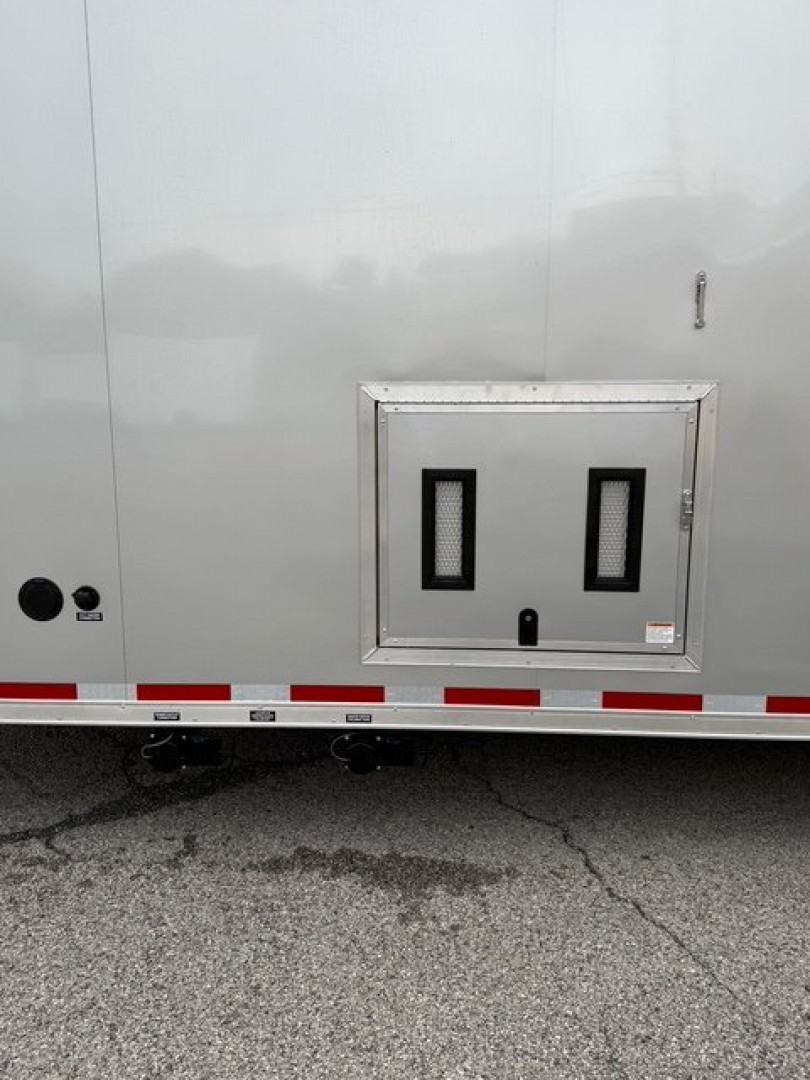 New 2025 Vintage Trailers 8.5x48 Race Trailer With Bathroom