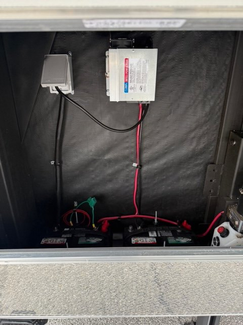 New 2025 Vintage Trailers 8.5x48 Race Trailer With Bathroom