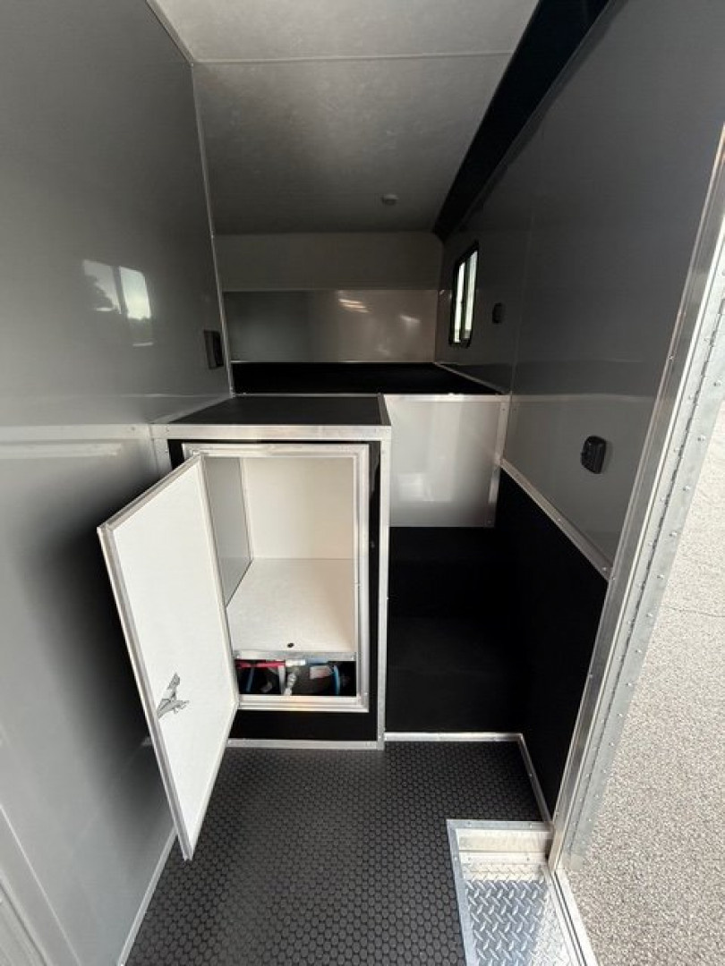 New 2025 Vintage Trailers 8.5x48 Race Trailer With Bathroom