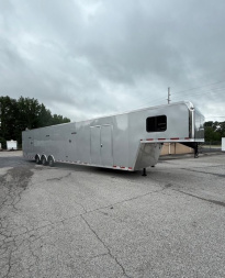 New 2025 Vintage Trailers 8.5x48 Race Trailer With Bathroom