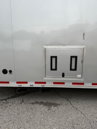 New 2025 Vintage Trailers 8.5x48 Race Trailer With Bathroom