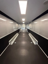 New 2025 Vintage Trailers 8.5x48 Race Trailer With Bathroom