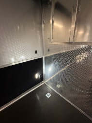 New 2025 Vintage Trailers 8.5x48 Race Trailer With Bathroom