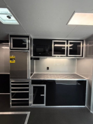 New 2025 Vintage Trailers 8.5x48 Race Trailer With Bathroom