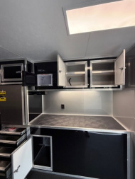 New 2025 Vintage Trailers 8.5x48 Race Trailer With Bathroom