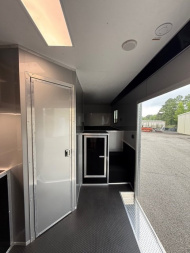 New 2025 Vintage Trailers 8.5x48 Race Trailer With Bathroom