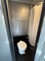 New 2025 Vintage Trailers 8.5x48 Race Trailer With Bathroom