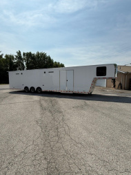 New 2025 RC Trailers 8.5 X 44 RACE TRAILER BATHROOM PKG