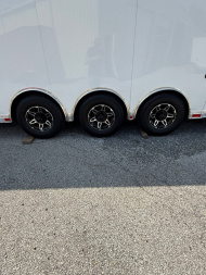 New 2025 RC Trailers 8.5x44 Race Trailer with Bathroom