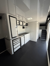 New 2025 RC Trailers 8.5x44 Race Trailer with Bathroom