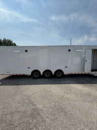 New 2025 RC Trailers 8.5x44 Race Trailer with Bathroom