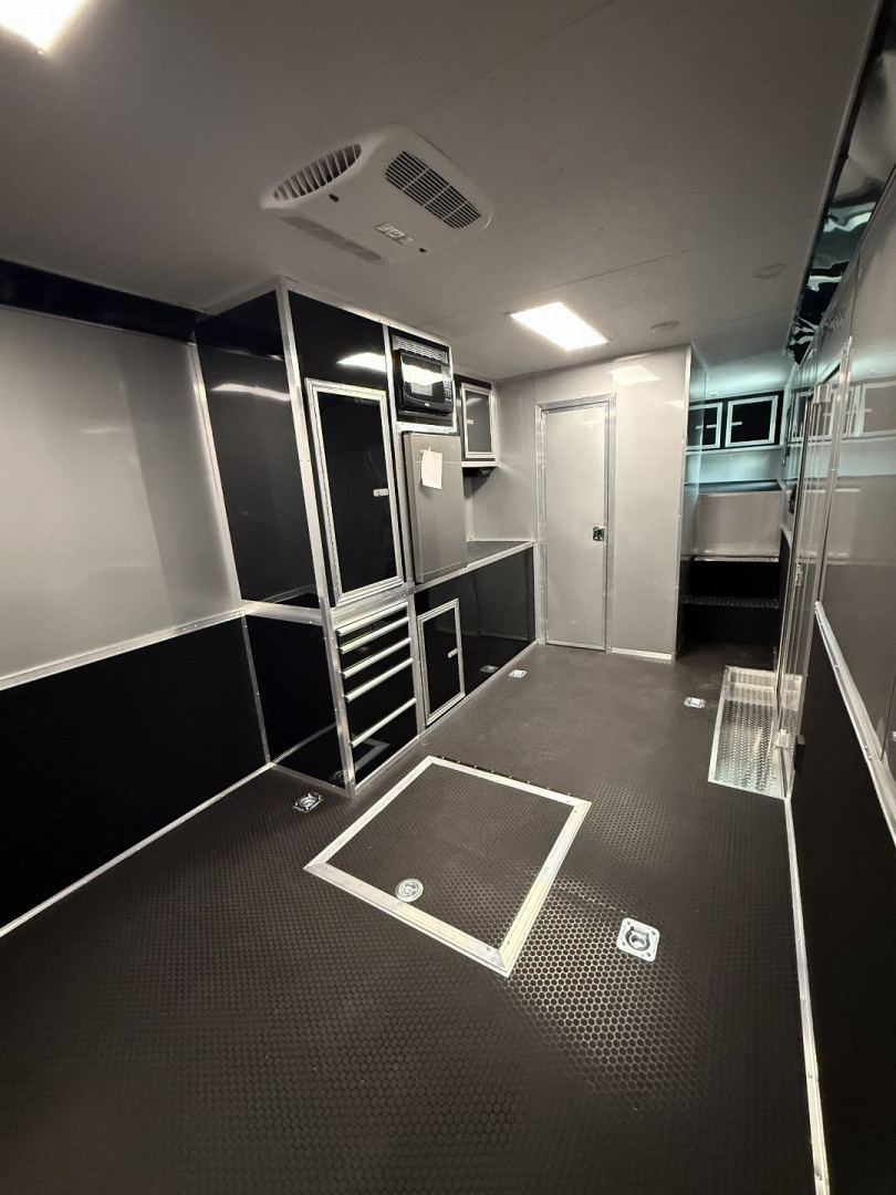 New 2025 Vintage Trailers 8.5x53 Race Trailer With Bathroom