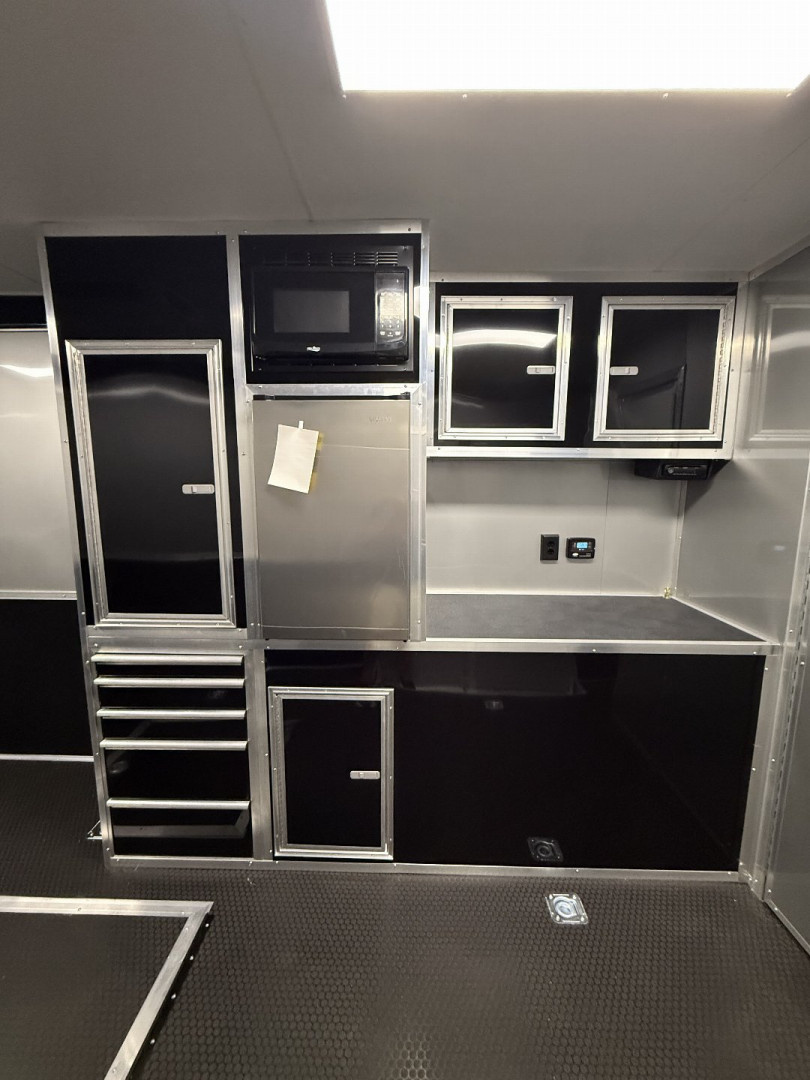 New 2025 Vintage Trailers 8.5x53 Race Trailer With Bathroom