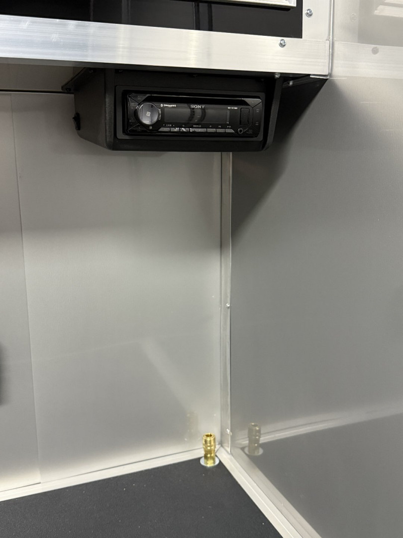 New 2025 Vintage Trailers 8.5x53 Race Trailer With Bathroom