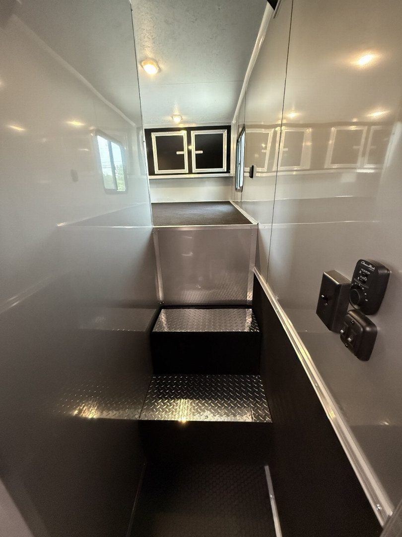 New 2025 Vintage Trailers 8.5x53 Race Trailer With Bathroom