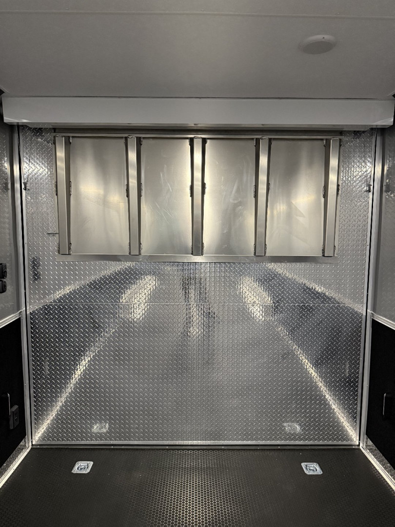 New 2025 Vintage Trailers 8.5x53 Race Trailer With Bathroom