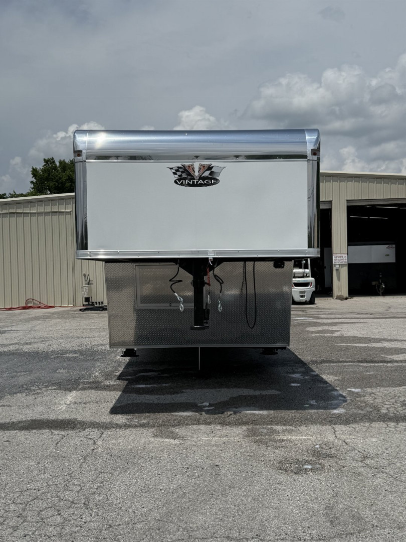 New 2025 Vintage Trailers 8.5x53 Race Trailer With Bathroom