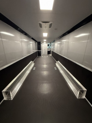 New 2025 Vintage Trailers 8.5x53 Race Trailer With Bathroom