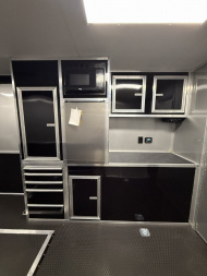 New 2025 Vintage Trailers 8.5x53 Race Trailer With Bathroom