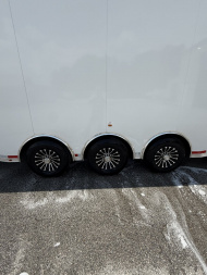 New 2025 Vintage Trailers 8.5x53 Race Trailer With Bathroom