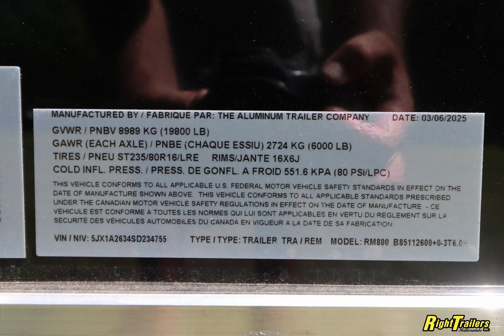 New 2025 8.5x26 ATC Stacker ROM800