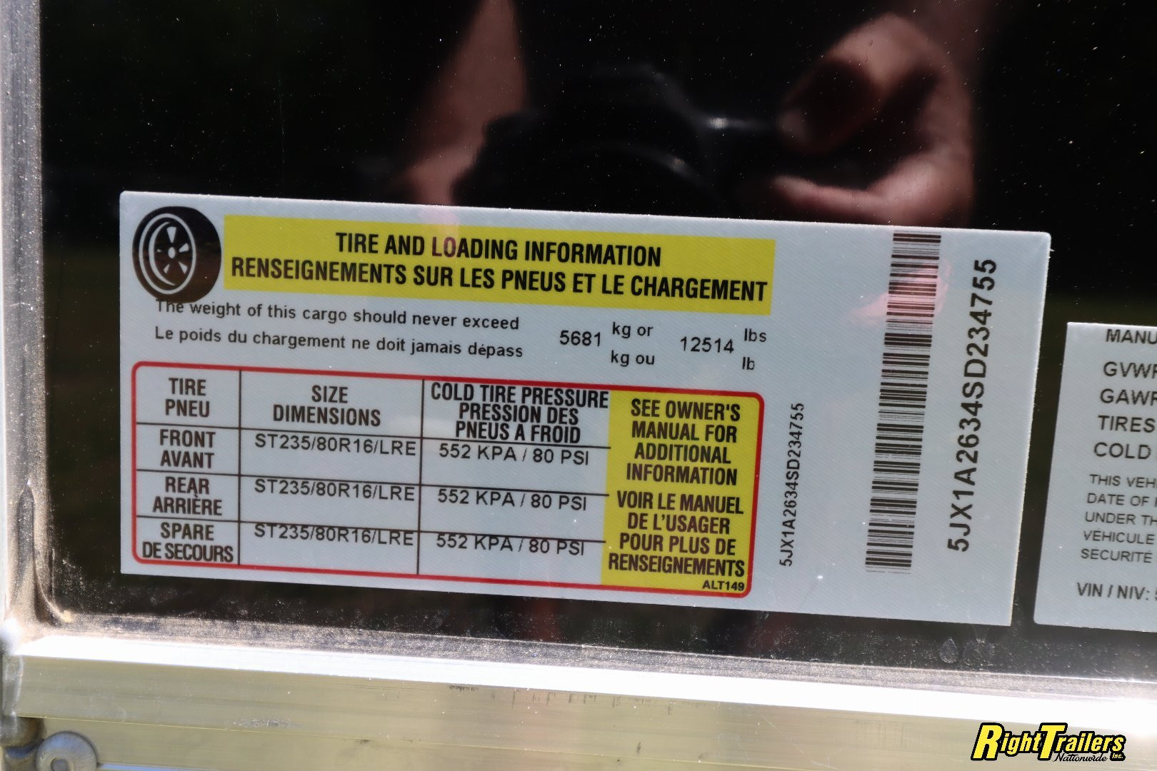 New 2025 8.5x26 ATC Stacker ROM800