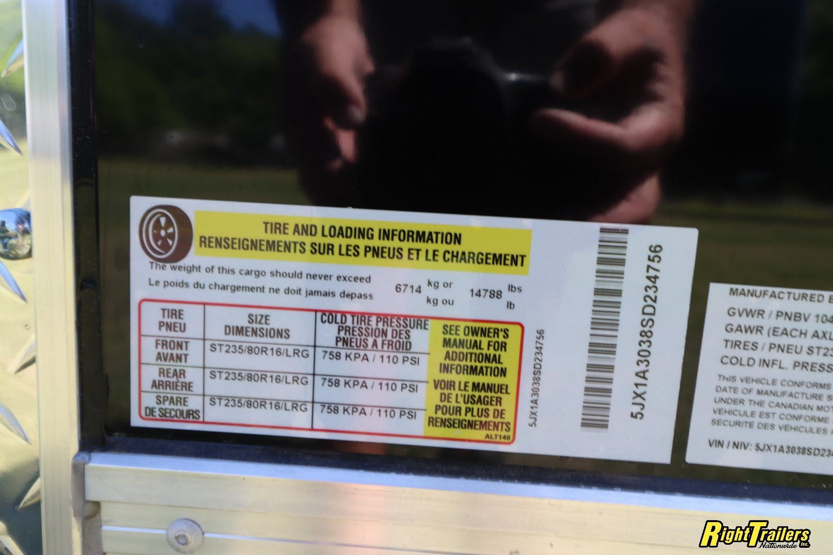 New 2025 8.5x30 ATC Stacker ROM800