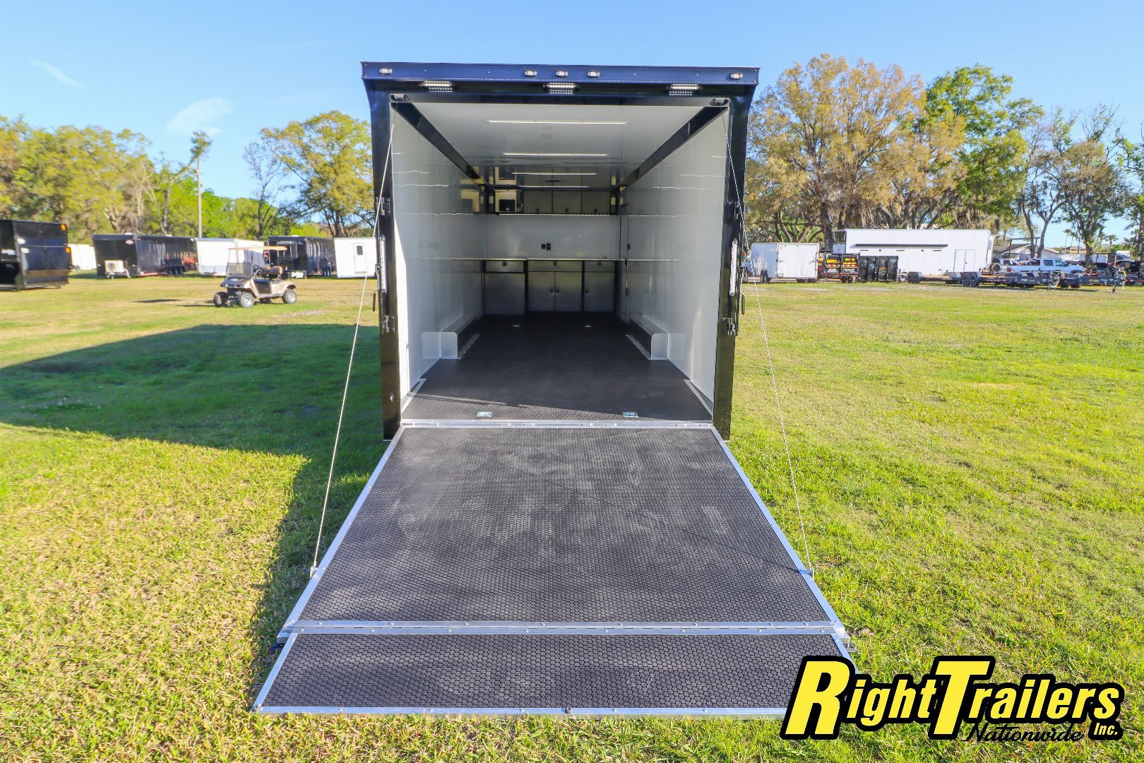 New 2025 ATC 8.5x28 Race Trailer