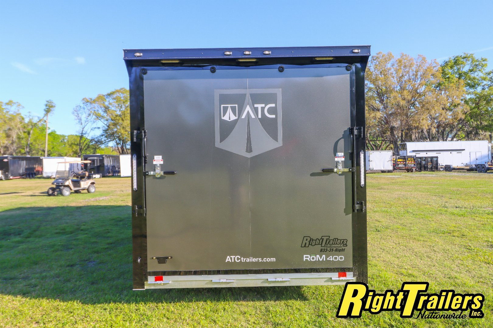 New 2025 ATC 8.5x28 Race Trailer