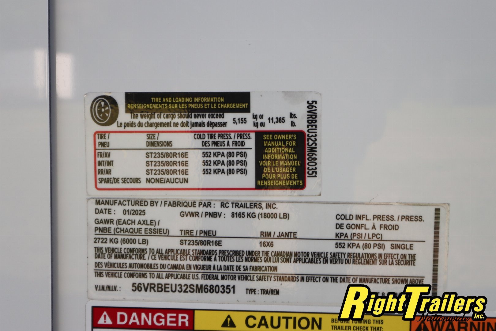 New 2025 RC Trailers 8.5x34 Race Trailer