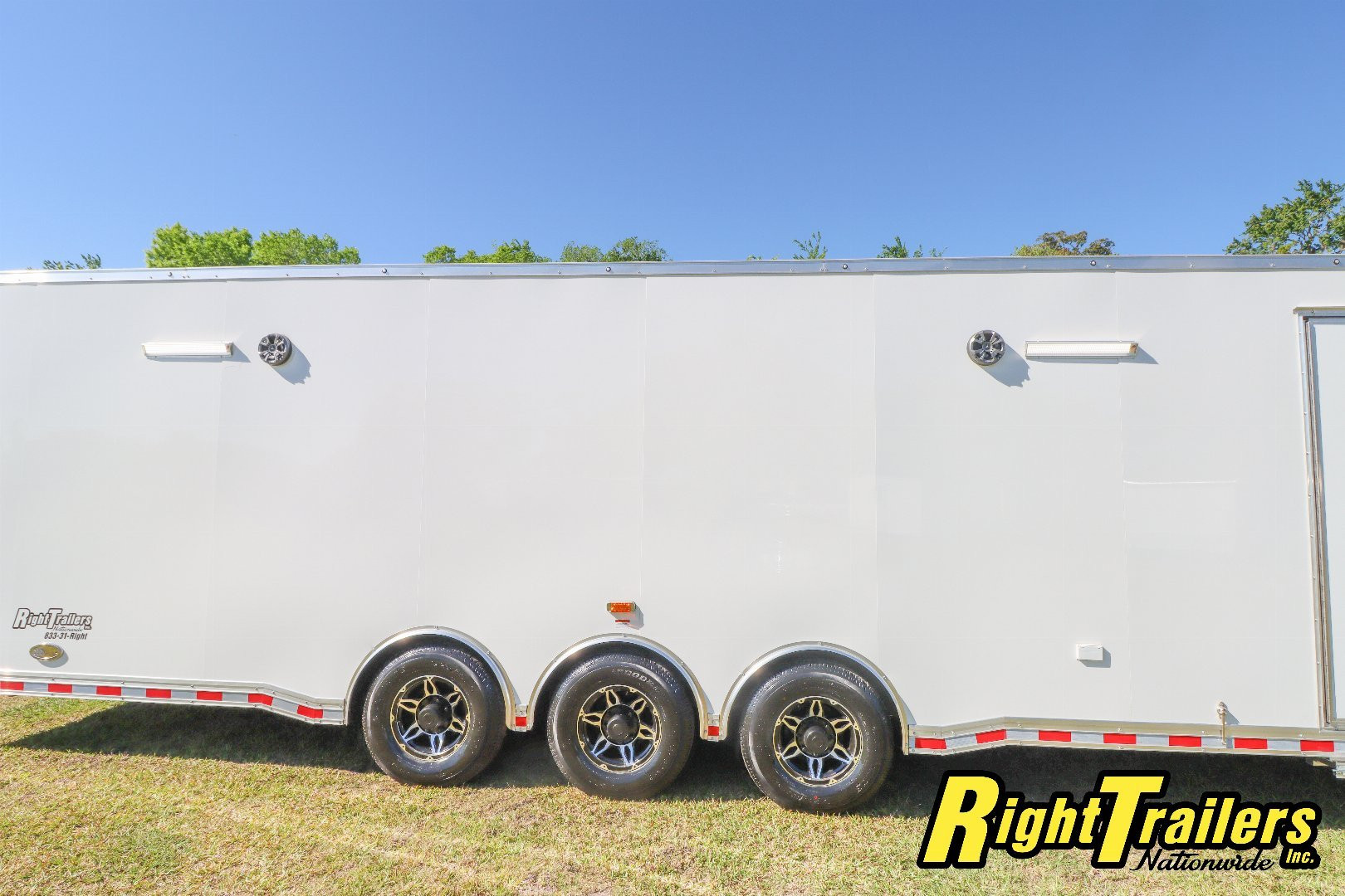 New 2025 RC Trailers 8.5x34 Race Trailer