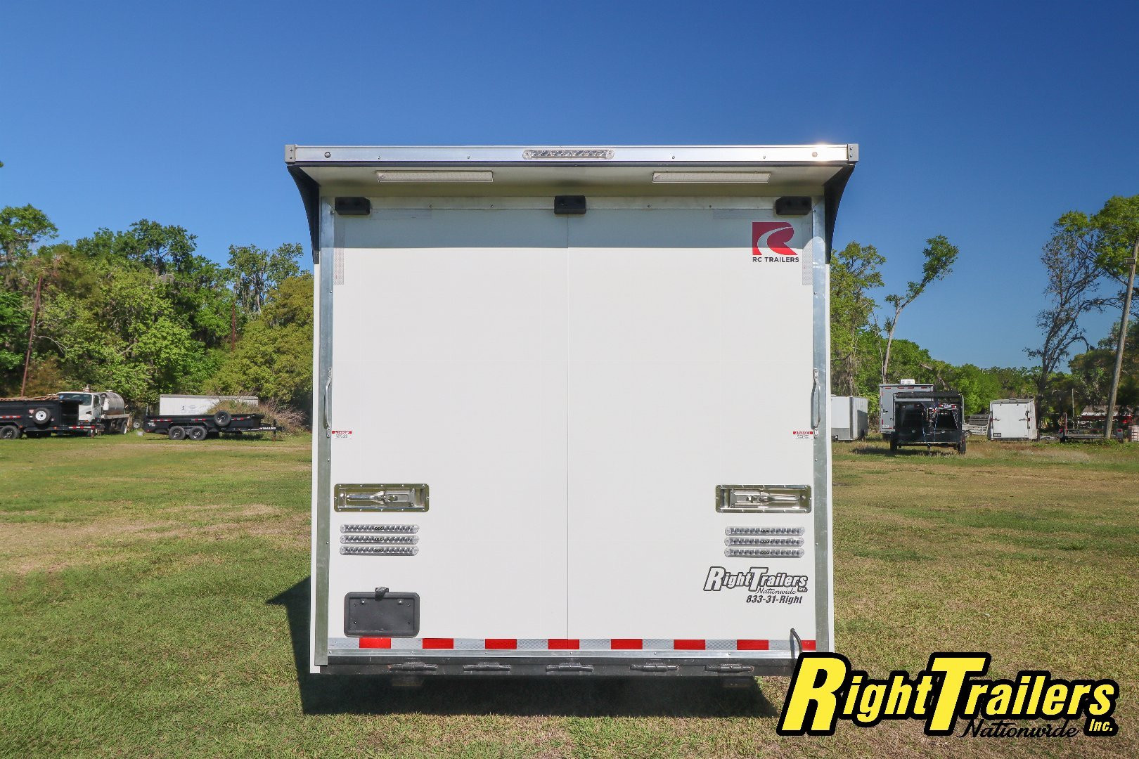 New 2025 RC Trailers 8.5x34 Race Trailer