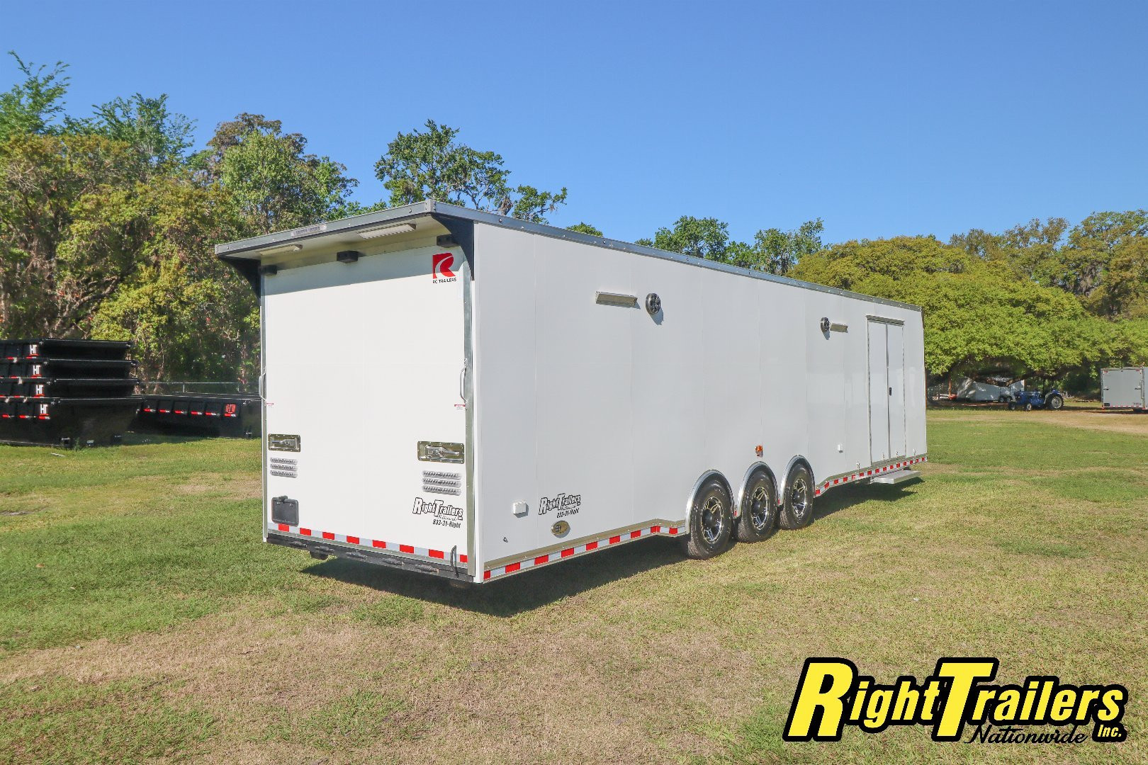 New 2025 RC Trailers 8.5x34 Race Trailer