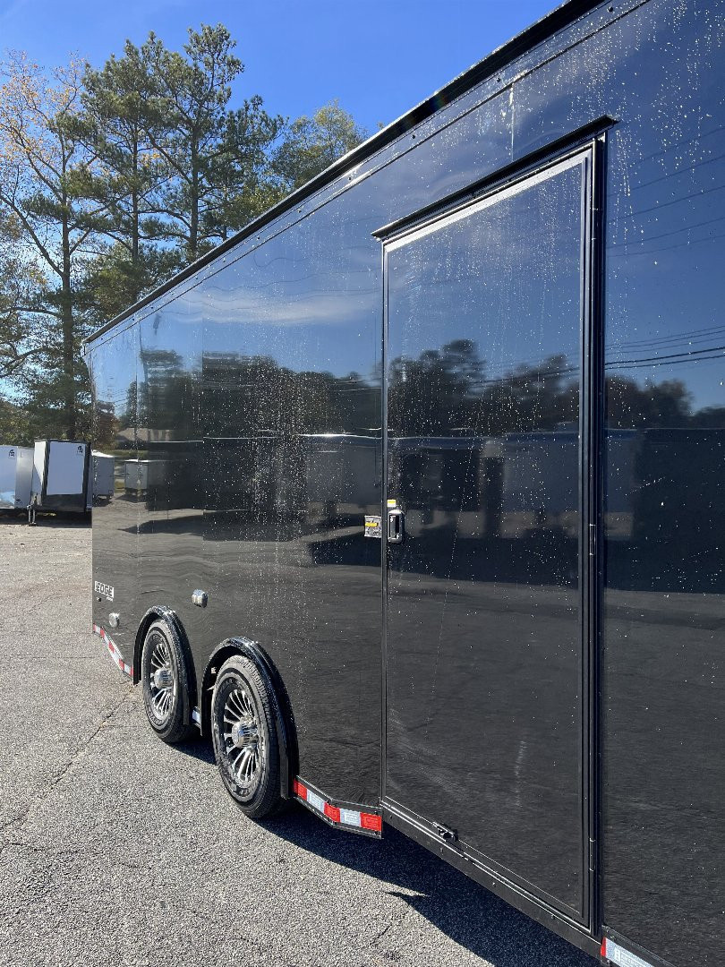 New 2025 Haulmark 20' EDGE Race Trailer, Polycor, 12K GVWR, Undercoated Frame, Insulated