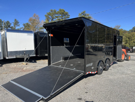 New 2025 Haulmark 20' EDGE Race Trailer, Polycor, 12K GVWR, Undercoated Frame, Insulated
