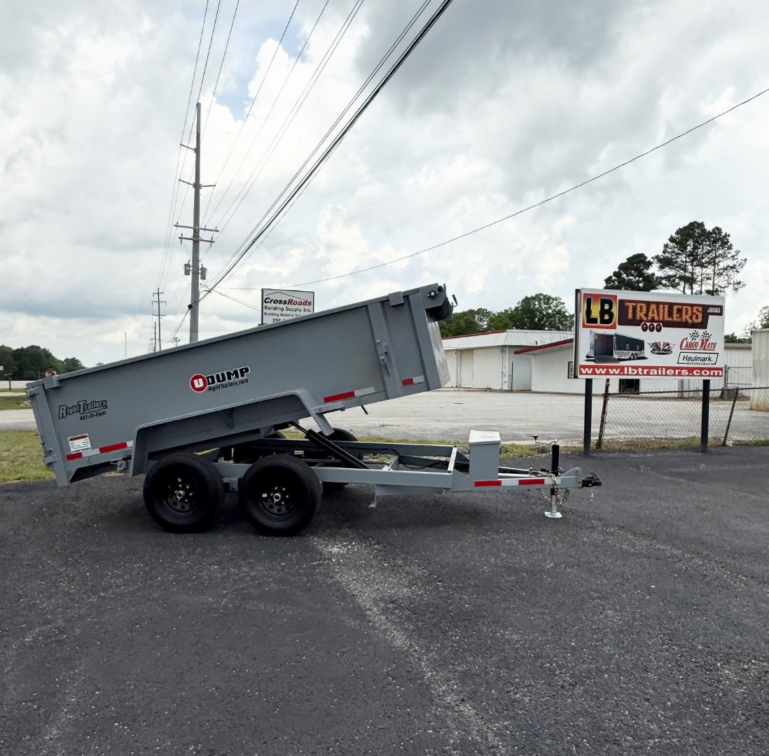 New 2025 6X12 U-DUMP DUMP TRAILER