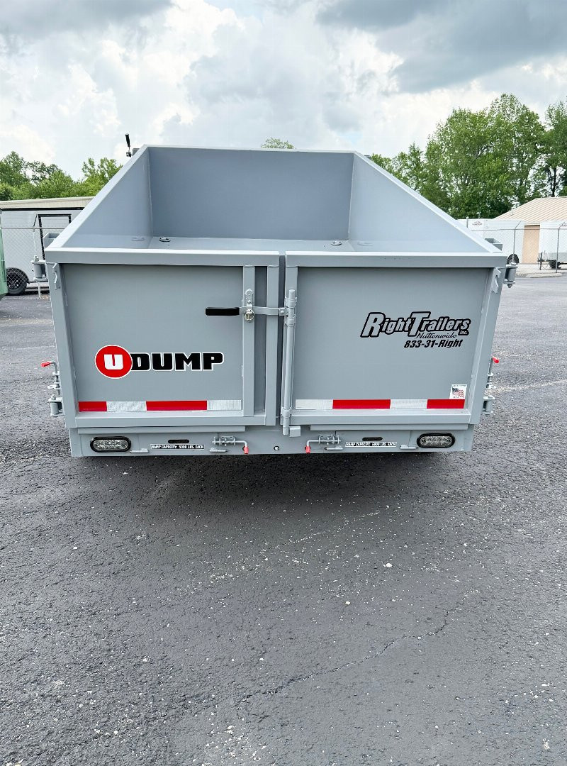New 2025 6X12 U-DUMP DUMP TRAILER
