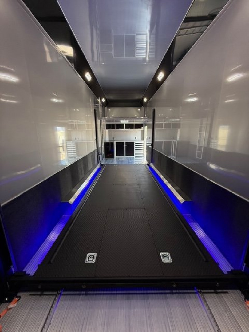 New 2025 INTECH 8.5 X 32 STACKER RACE TRAILER