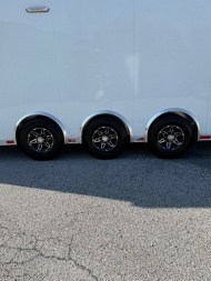 New 2025 INTECH 8.5 X 32 STACKER RACE TRAILER
