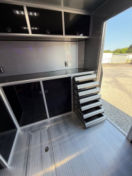 New 2025 INTECH 8.5 X 32 STACKER RACE TRAILER