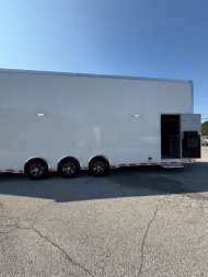 New 2025 INTECH 8.5 X 32 STACKER RACE TRAILER
