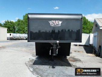 New 2025 Vintage Trailers 8.5x48 Race Trailer with Restroom Package