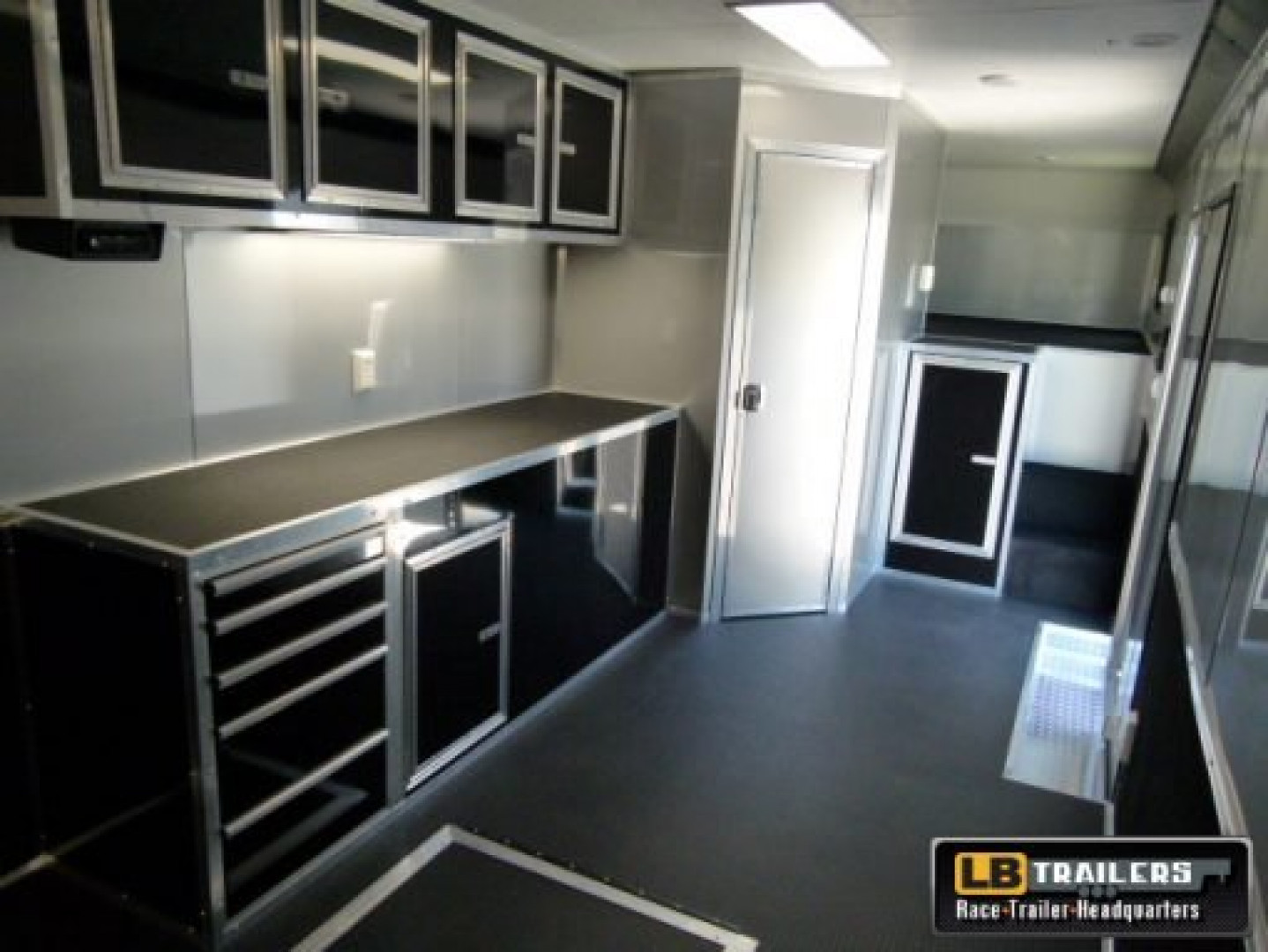 New 2025 8.5x48 Vintage Race Trailer with Bathroom Package