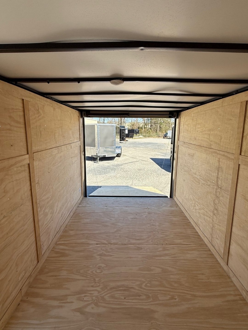 New 2026 7 x 14 HOOK & LINE CARGO TRAILER