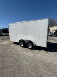New 2026 7 x 14 HOOK & LINE CARGO TRAILER
