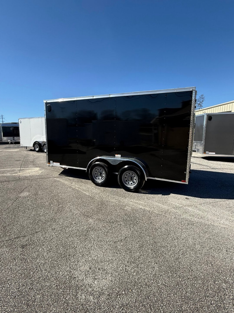 New 2026 7 X 14 HOOK & LINE CARGO TRAILER